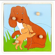 Пазл Мать и дитя «Собака» 