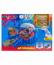 Игровой набор COLORAMA автомойка гоночных автомобилей