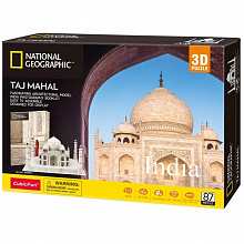 3D пазл National Geographic Тадж-Махал, 87 деталей