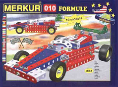 M10 Гоночный автомобиль. Конструктор металлический Merkur